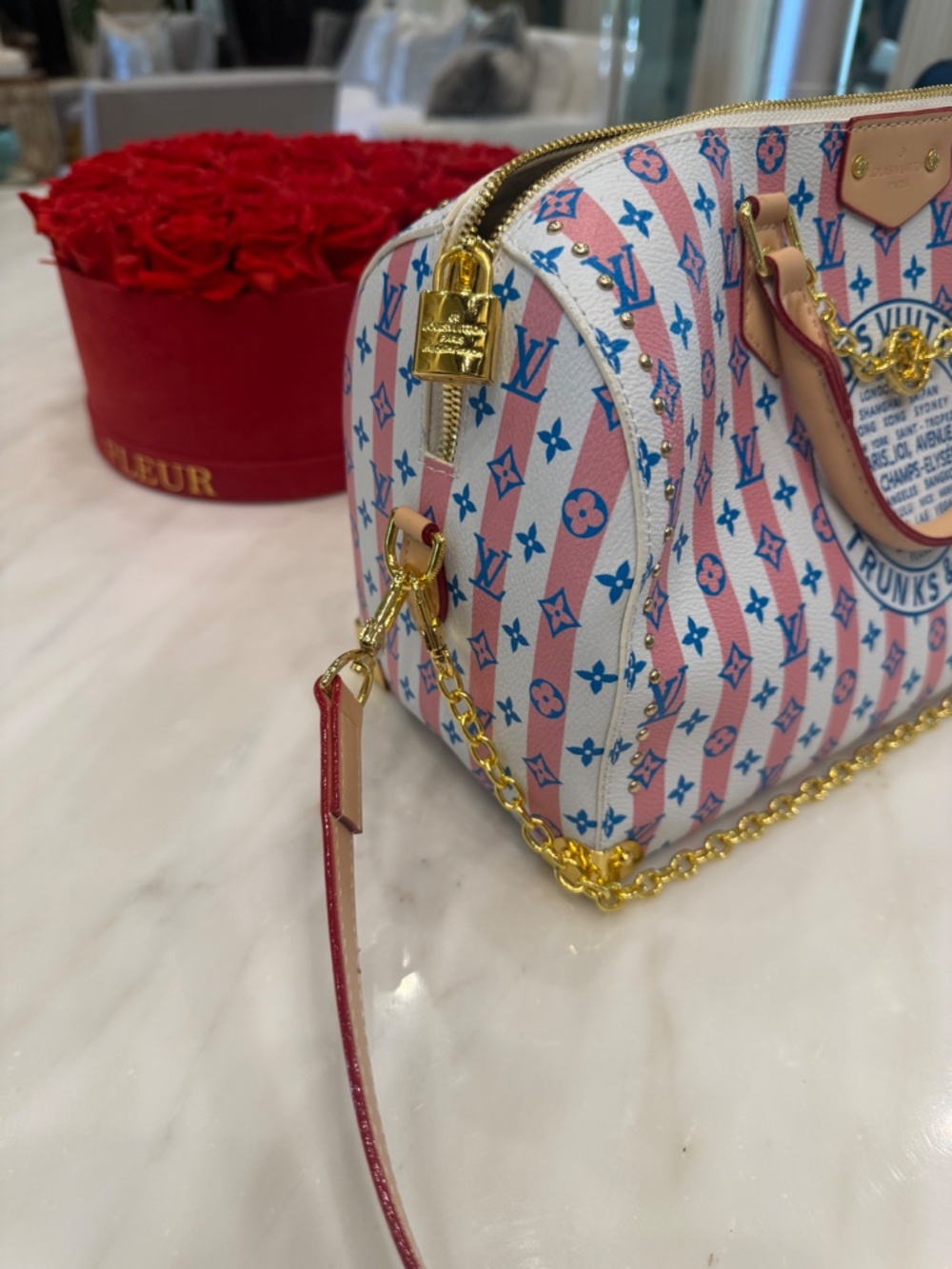 FULL SET !! Fashionable Monogram Bag Beautiful bright colors - Picture 2 of 10